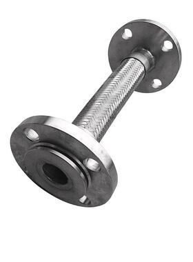 法兰金属软管金属波纹管SUS304不锈钢DN100mm