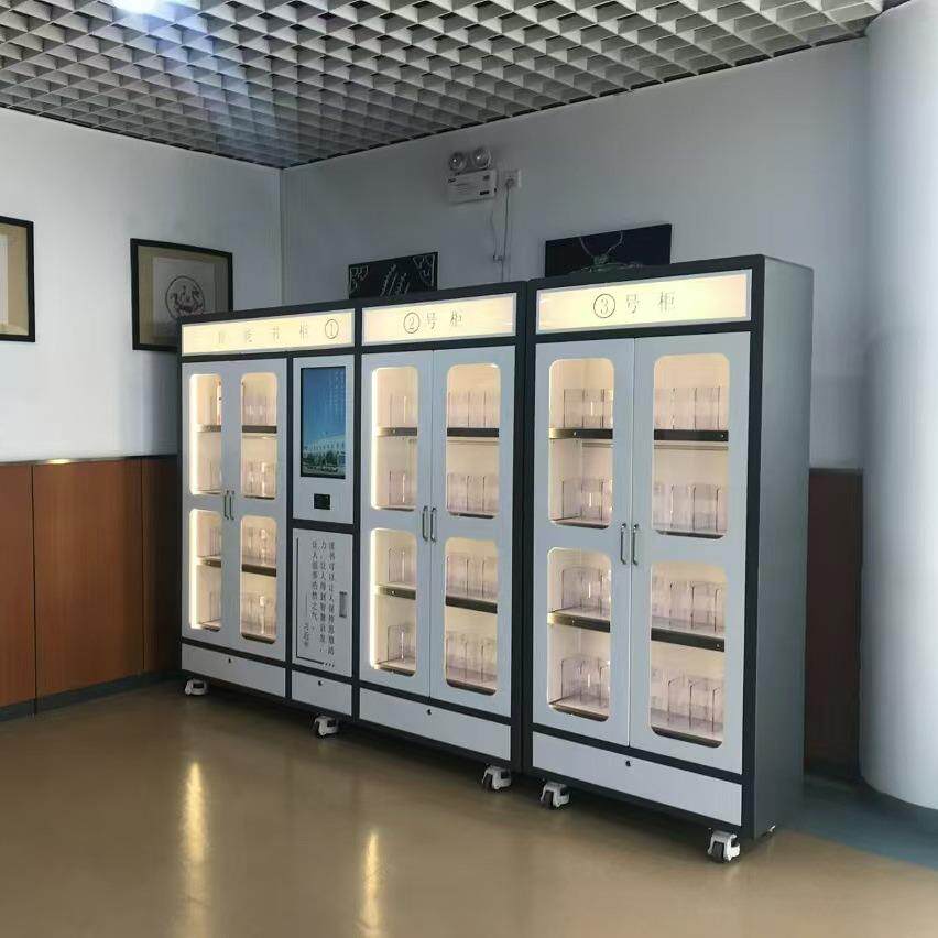 智能图书借还书柜无人图书馆自助书柜RFID标签图书借阅管理系统