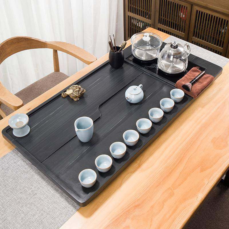整块乌金石茶盘套装全自动上水茶台烧水壶一体电磁炉家用茶海刻字,畜牧/养殖物资,畜牧/养殖器械,淘宝优惠券,粉丝福利购,淘宝优惠卷
