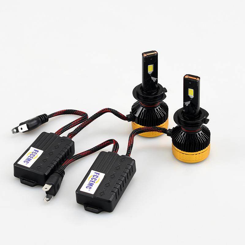 新款T120PRO汽车大灯H4通用汽车led大灯h7H11led车灯