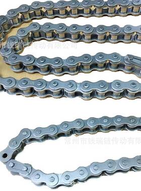 304材质不锈钢工业链条4分08BSS单双排不锈钢标准工业传动链条