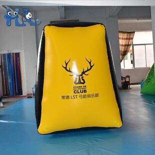 真人CS攻防PVC充气掩体游戏障碍物多款形状弓箭射箭户外