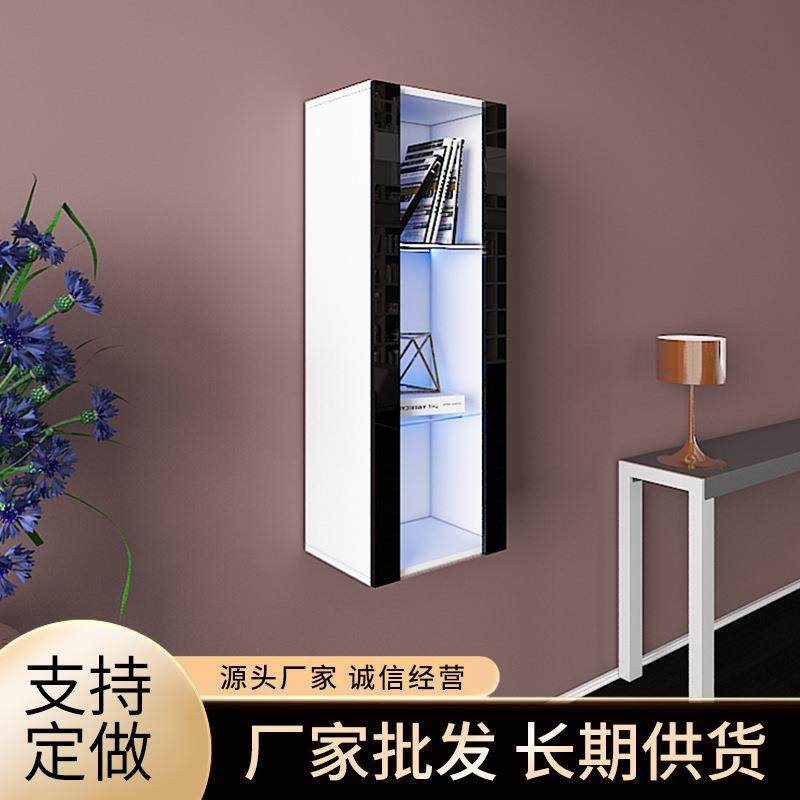 壁挂式展示柜卧室餐厅酒水置物柜LED灯板式家具家用展示柜,纺织面料/辅料/配套,纺织机械配件,淘宝优惠券,粉丝福利购,淘宝优惠卷