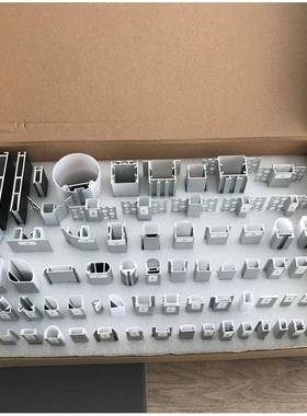 LED灯条铝槽灯具外壳套件嵌入式灯槽线条灯硬灯条外壳罩子样品箱
