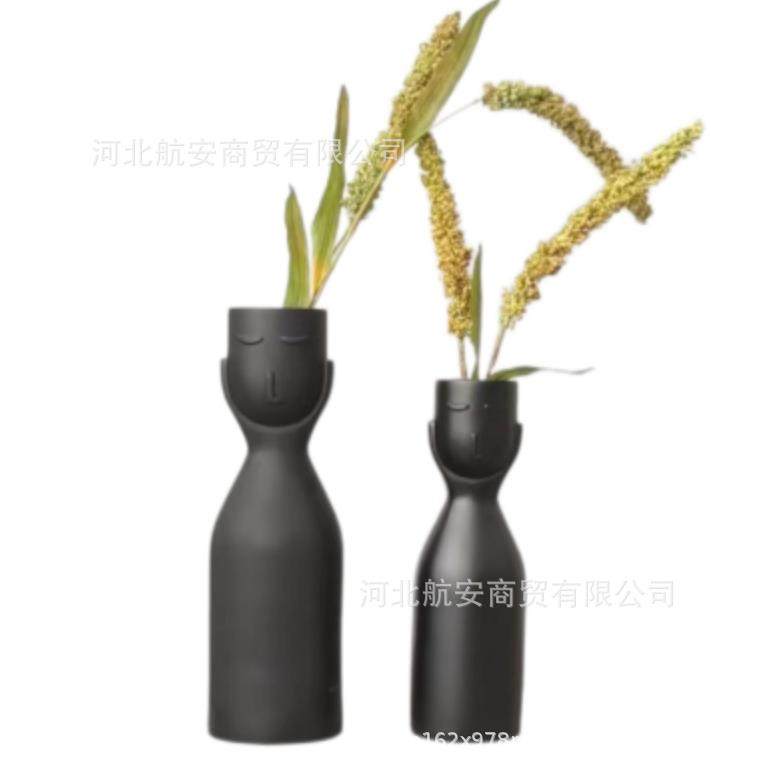 现代简约创意人脸树脂花瓶花器花插样板房售楼处桌面茶几电视柜软,机械设备,其他机械设备,淘宝优惠券,粉丝福利购,淘宝优惠卷