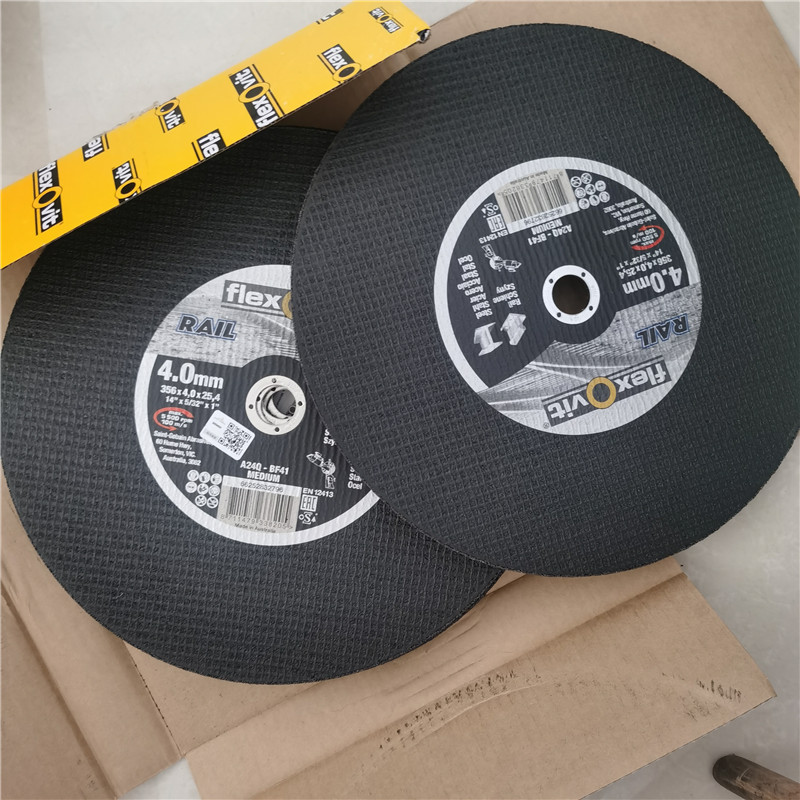 电动锯轨机树脂切割片 铁路品质切轨机砂轮片内燃钢轨切割机锯片