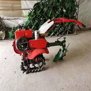 双链轨小型履带微耕机手扶式农用旋耕机山坡地大棚翻土施肥开沟机