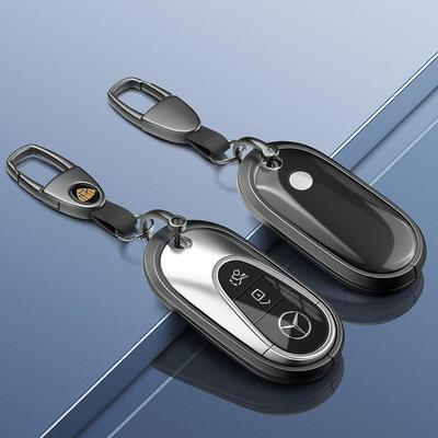 适用奔驰级迈巴赫23款c260l钥匙套c200ls400l壳s480l包seqe扣专用