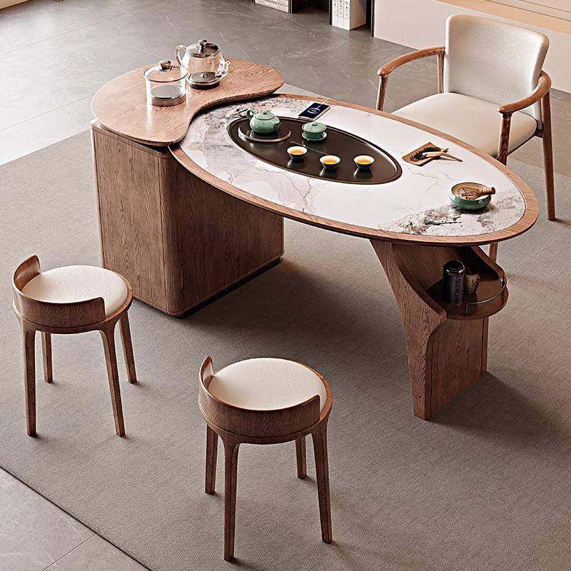 实木岩板茶桌椅组合家用阳台小户型现代简约新中式泡茶烧水壶一体,纺织面料/辅料/配套,纺织机械配件,淘宝优惠券,粉丝福利购,淘宝优惠卷