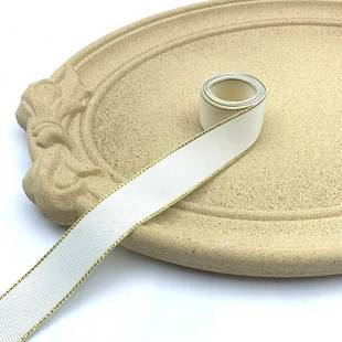 2.5热卖高品双质Y边螺纹带丝带蝴蝶结现货包LRK装装饰吧唧DI织金