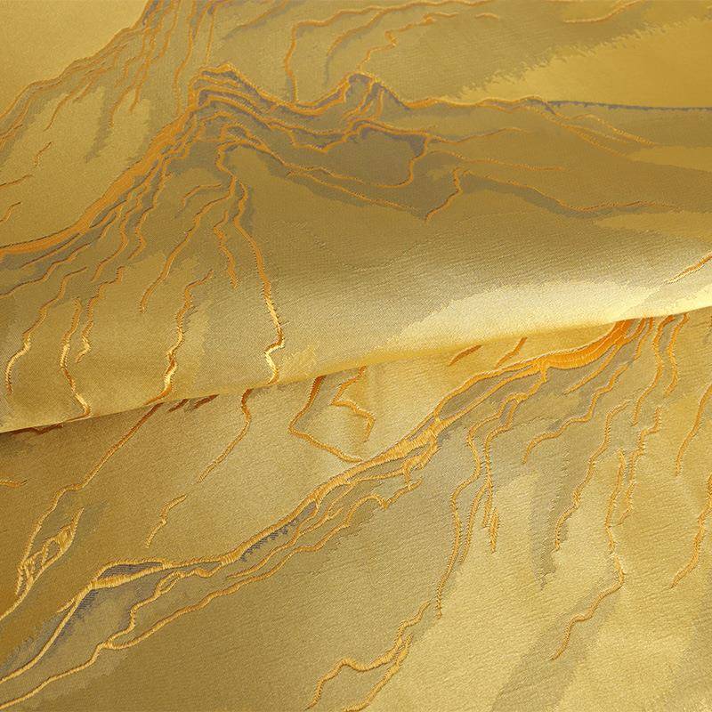 色织提花面料日照金1779山高克重涤布沙发布纶靠抱枕枕料厂布家供