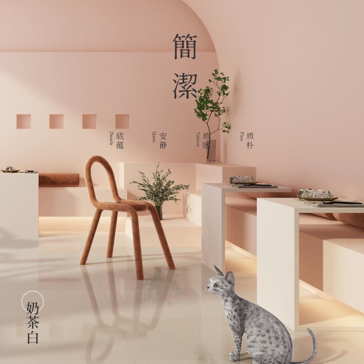 面水磨石瓷砖吸水率低素色背亮景墙板砖卫生间客511厅地地砖60x12