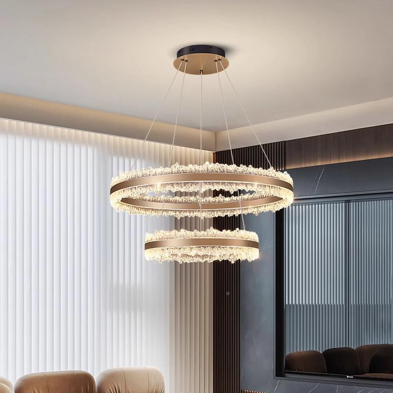 现代轻风客厅吊灯高级671感餐奢厅主灯屋2025款新大气主厅全套餐