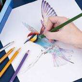 Arrtx阿泰专诗4872 26色油性彩铅美术 画画691专用彩铅笔手绘业绘