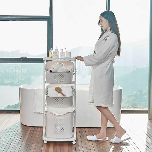 特号脏衣家用脏衣服收篮筐卫生间纳浴室置大物架洗衣篮827收纳桶