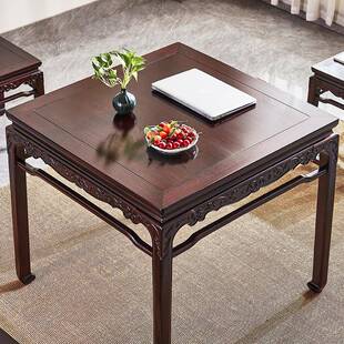 红木血家餐具中式家具檀八仙桌CZ-Y031-桌椅组合非小叶紫檀洲吃饭