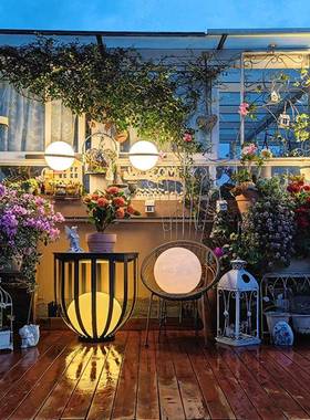 太阳能庭院灯外户外防水墅别花园室花架露氛75905围灯台茶几落地