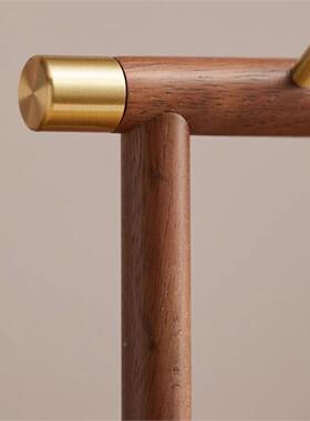 新胡桃木摆件收纳玄黑杂架物茶51489桌关纸巾钥匙收纳盒中盒式桌