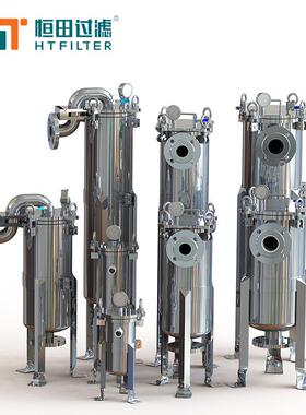 34不12951锈钢袋式过器污水工水处业0理过滤滤机井水过滤单袋式过