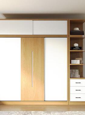 佰尔帝家用卧22977室衣简柜移门衣小户型柜子简约现代儿木童易组