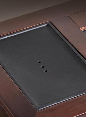 实木移动茶水车茶室水客柜茶茶车烧56626一水壶体泡茶台厅茶边柜