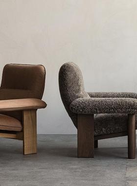 脚凳客厅躺椅大堂布艺沙发椅单i系列发沙BraZG-65750sila沙发椅A