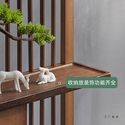 新中入屏风隔断客厅玄关家用日式55012可移动卧式遮挡户简约现代