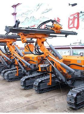 孔厂家直供一体式露天潜钻FYB深基坑带式潜孔履钻机隧机道凿岩机