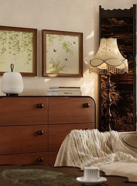 室翠鸟和鸣18442》风宋代美学复古厅装饰画法式中古客卧床头玄关