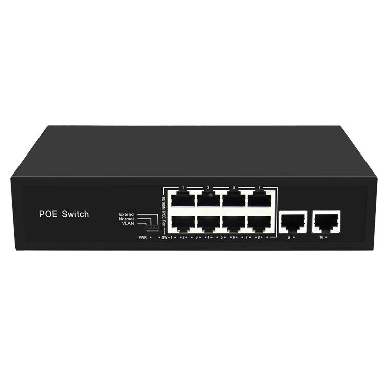 1口POE换机支持802.3af/a0交t网络网分流器监控10口标准专用25米
