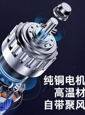 新款折叠线持一体式车无载手吸尘器器车载74210吸尘家车两用大功