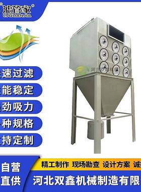 工业焊烟收集滤除尘筒器间细粉尘56080收滤集斜插车式脉冲筒除尘