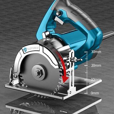 切割机率云石大功家提用多功能瓷砖木材机钢材45度手PL-86103开槽