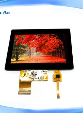 供5寸液晶屏电容触摸屏480*272RGB40PIN5寸液晶总成