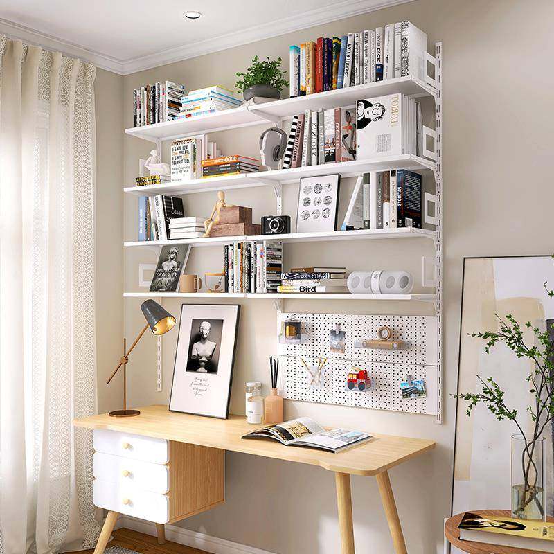 4I全金属墙上书架可调节壁挂式洞洞板置物架钢制层板收纳隔,纺织面料/辅料/配套,纺织机械配件,淘宝优惠券,粉丝福利购,淘宝优惠卷