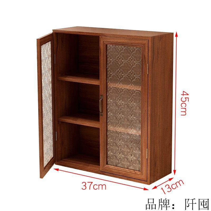 防实质收jjtYfHwy纳尘展示架寝室活动隔板可拆桌面收纳盒娃盒木整