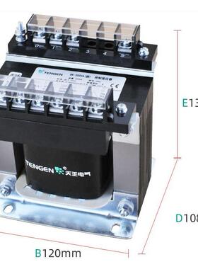 TENGE0N天正单相控制变器BK-330压VA380V220V转6V243242V12V6V