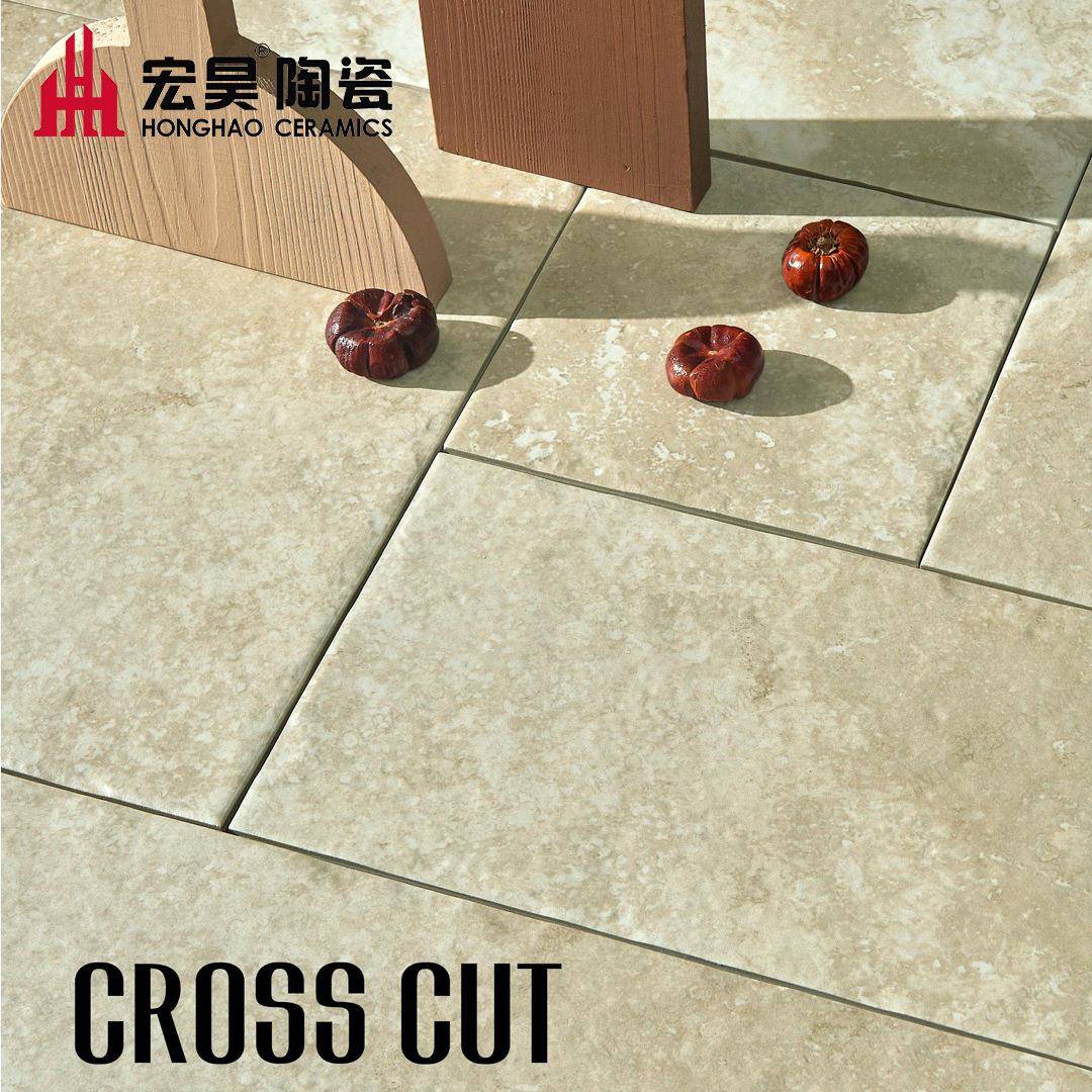 客栈古堡字母砖拼多规莱姆石瓷格接莱式姆石仿古砖地花园法庭院防