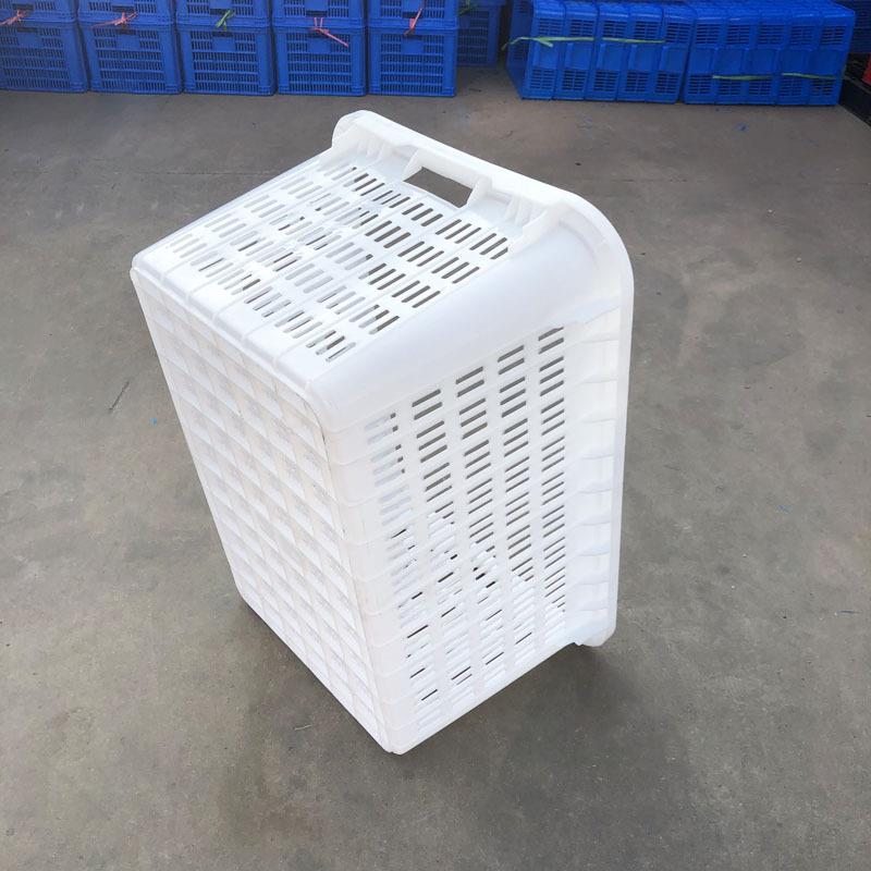 箩大号方加厚长塑料筐83形0可套叠周转箩塑料蔬菜筐水830周转果胶