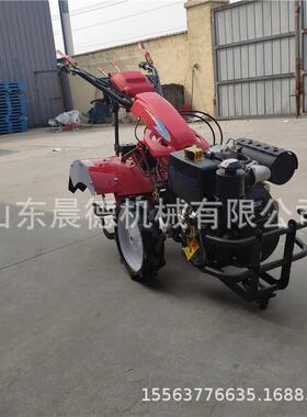 小型扶耕微26838耕机自柴油旋耕手走式四驱地机