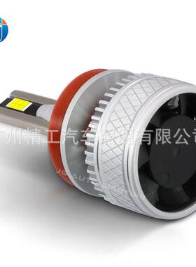 跨境率车WS55灯1汽20W大功高亮解WS55H11码H1大1航空铝前照灯