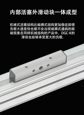 可调高8579速机械式无杆FESTO型DGC--25-3缸2-40-5气00-2K500