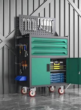 具抽柜五金工具动车多功能加厚工具柜工厂车间带屉挂网移工工DSV
