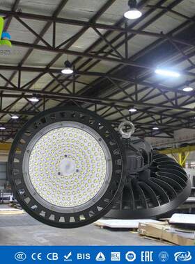 码LEDUFO仓库灯房灯拨调UFE光厂调UFO工矿灯人体色雷达智能感应