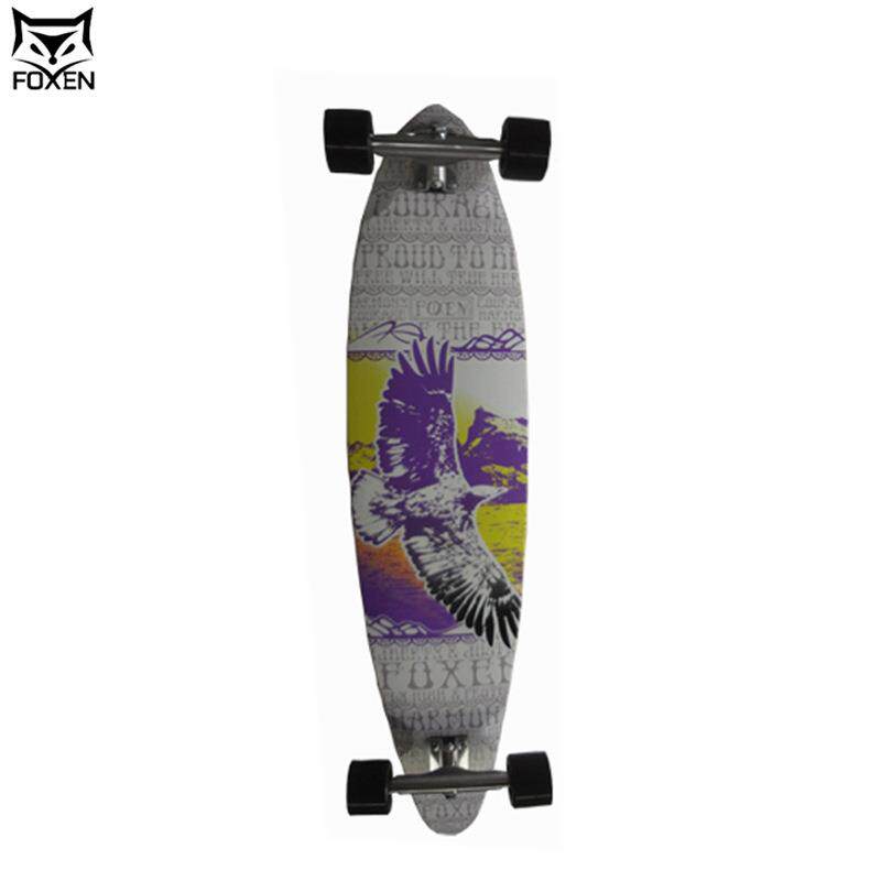 厂家直销加专46HS-F-002*9.5舞板滑板业公路滑板板面纤碳玻纤枫竹