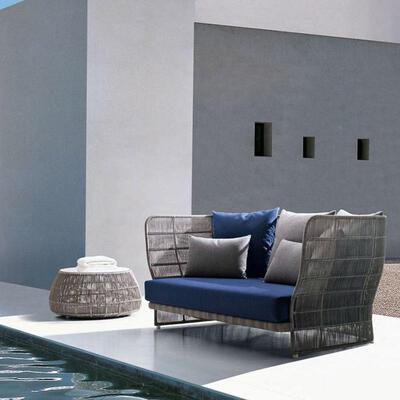 户厅外沙发藤编沙发室外闲人简约藤椅休沙发客庭院藤85102椅茶几