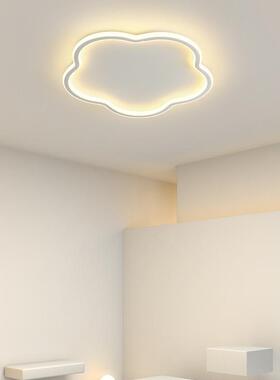 温XVT馨卧灯室吸顶灯主卧儿童房女灯孩公主房简约现代创意le花d朵