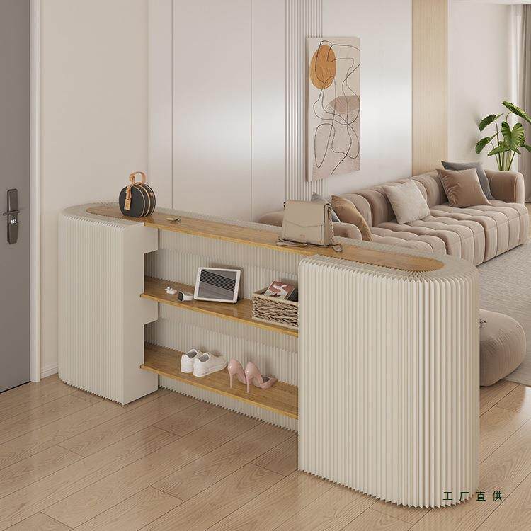 台迎宾接待物台展会移动吧台置物柜折叠前台985前多层置架柜桌台