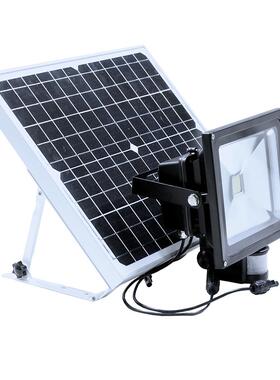 光健3庭HZL0W能太阳能院灯投光灯应红外线人体感灯太阳节能