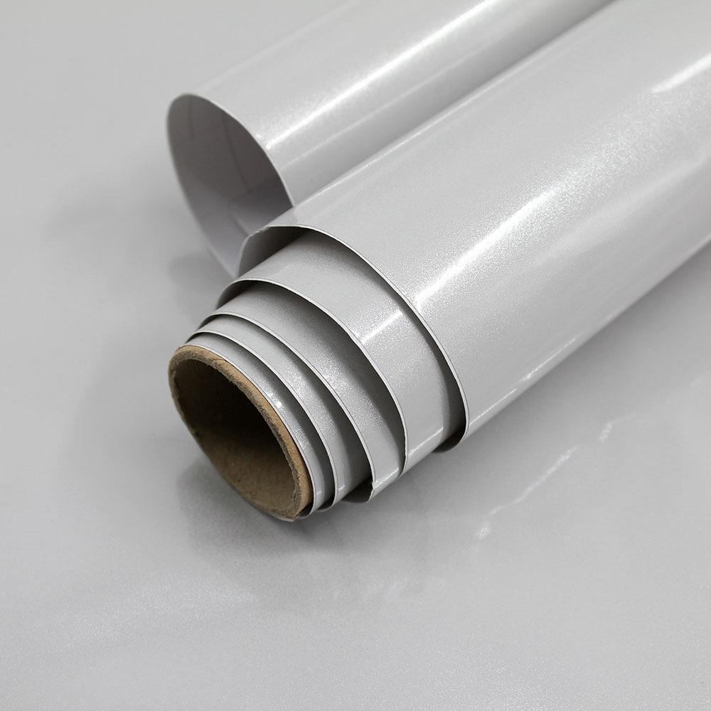 亮面墙自粘防防纯色珠光膜波油纸珠光膜音片衣柜水橱柜桌面翻新贴
